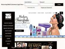 Tablet Screenshot of cosmoprofbeauty.com